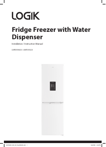 Manual Logik LNFD55W23 Fridge-Freezer