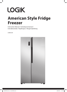 Manual Logik LSBSX23E Fridge-Freezer