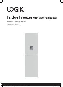 Manual Logik LNFD55W22 Fridge-Freezer