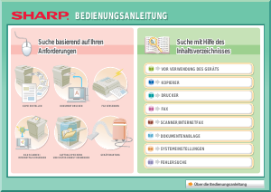 Bedienungsanleitung Sharp MX-M264N Multifunktionsdrucker