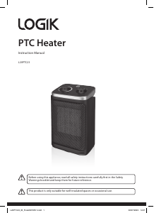 Manual Logik L20PTC23 Heater
