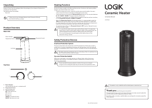 Manual Logik L20CTH20 Heater