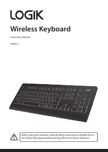 Manual Logik LKBWL23 Keyboard