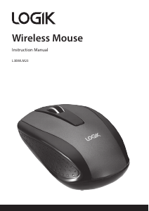 Manual Logik L3BWLM23 Mouse