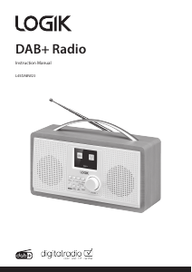 Handleiding Logik L45DABW23 Radio