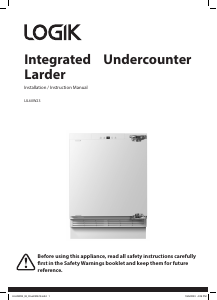 Manual Logik LIL60W23 Refrigerator