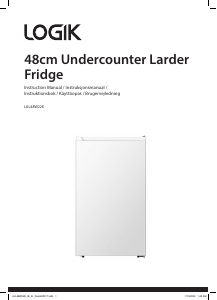 Brugsanvisning Logik LUL48W22E Køleskab