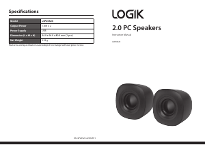 Manual Logik LSP20S23 Speaker