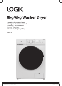 Bruksanvisning Logik L8W6D23E Kombimaskin vask-tørk