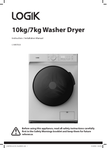Manual Logik L10W7D23 Washer-Dryer