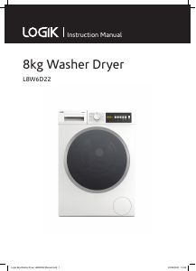 Manual Logik L8W6D22 Washer-Dryer
