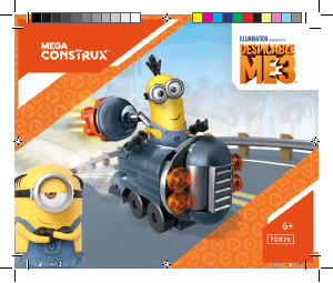 Bedienungsanleitung Mega Construx set FDX76 Despicable Me 3 Grus auto