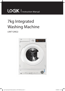 Handleiding Logik LIW712W22 Wasmachine