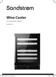 Manual Sandstrøm SWC46B2C23G Wine Cabinet