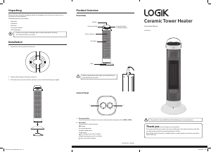 Manual Logik L20CTH23 Heater