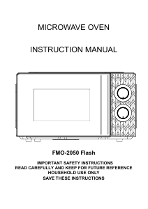 Руководство Finlux FMO-2050 Flash Микроволновая печь