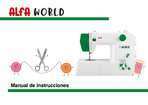 Manual de uso Alfa World Máquina de coser