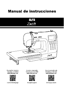 Manual de uso Alfa Zart + Máquina de coser