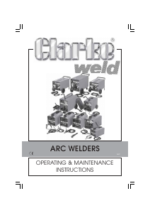 Manual Clarke CW 105E Welder