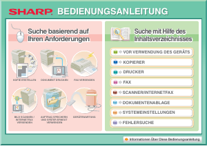 Bedienungsanleitung Sharp MX-M364N Multifunktionsdrucker