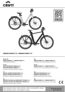 Manual Crivit IAN 436332 Electric Bicycle
