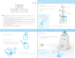 Manual Kiinde Twist Bottle Warmer