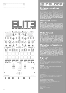 Handleiding Reloop ELIT3 Mengpaneel