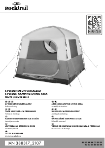 Handleiding Rocktrail IAN 388317 Tent