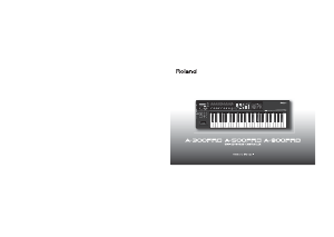 Handleiding Roland A-300PRO Keyboard