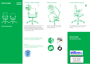 Bruksanvisning Interstuhl 3498 NPR Kontorstol