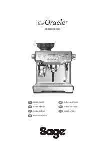Manuale Sage BES980 Oracle Macchina per espresso