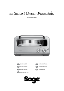 Manual de uso Sage BPZ820 Pizzaiolo Horno