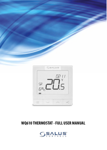 Manual Salus WQ610 Thermostat