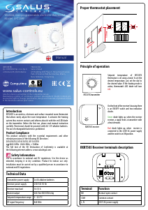 Manual Salus ERT 20 RF Thermostat