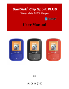 Manual SanDisk Clip Sport Plus Mp3 Player