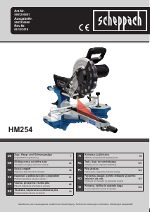 Manual Scheppach HM254 Mitre Saw