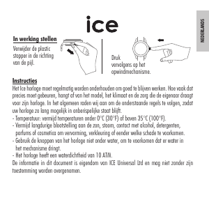 Handleiding Ice Watch Lo Horloge