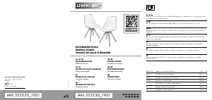 Manuál Livarno IAN 323230 Židle