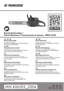 Manual Parkside IAN 436503 Chainsaw