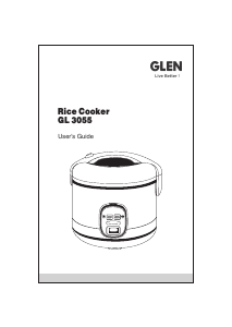 Manual Glen GL 3055 Rice Cooker