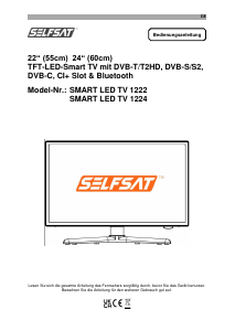 Manual Selfsat SMART LED TV 1224 LED Television