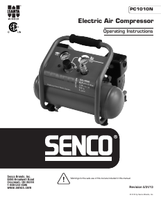 Manual Senco PC1010N Compressor