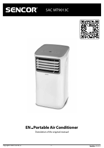 Handleiding Sencor SAC MT9013C Airconditioner