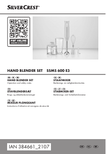 Manual SilverCrest IAN 384661 Hand Blender