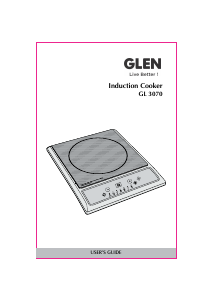 Handleiding Glen GL 3070 Kookplaat