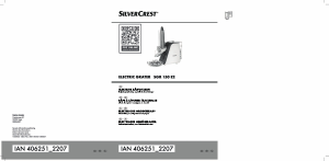 Brugsanvisning SilverCrest IAN 406251 Spiralskærer