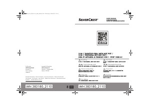 Handleiding SilverCrest IAN 383180 Bakplaat