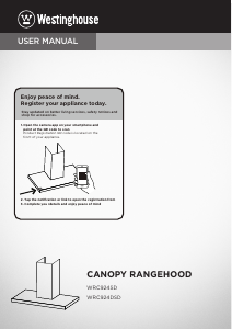 Manual Westinghouse WRC924SD Cooker Hood