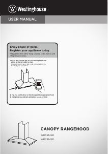 Manual Westinghouse WRC614SD Cooker Hood