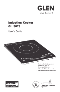 Manual Glen GL 3079 Hob